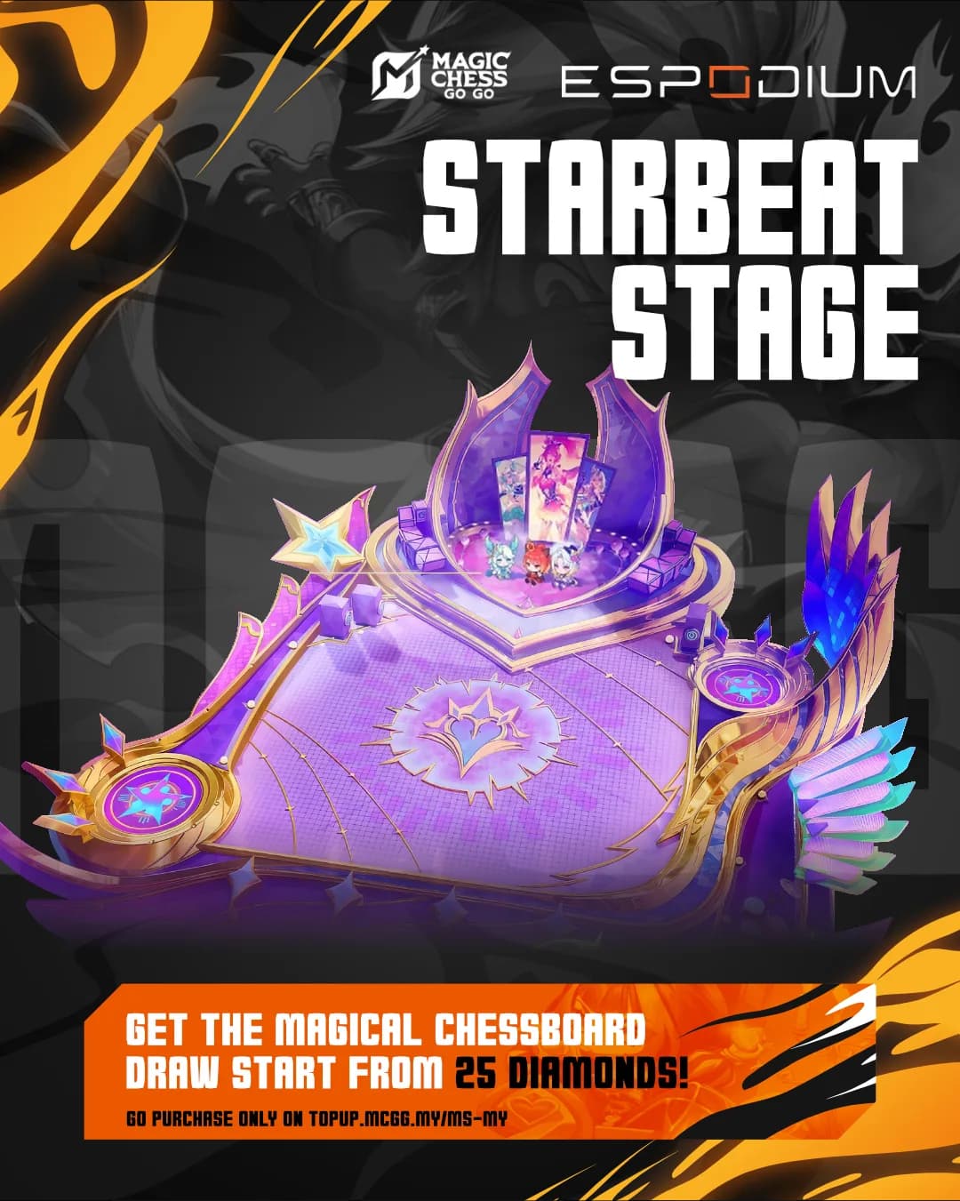 Starbeat Stage – Magical Chessboard