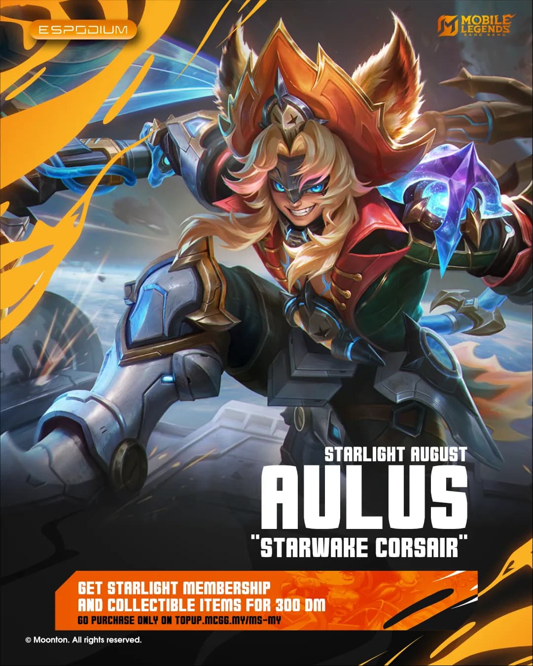 Aulus – "Starwake Corsair"