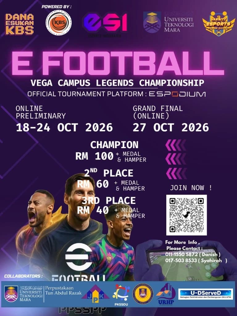VEGA CAMPUS LEGEND : EFOOTBALL