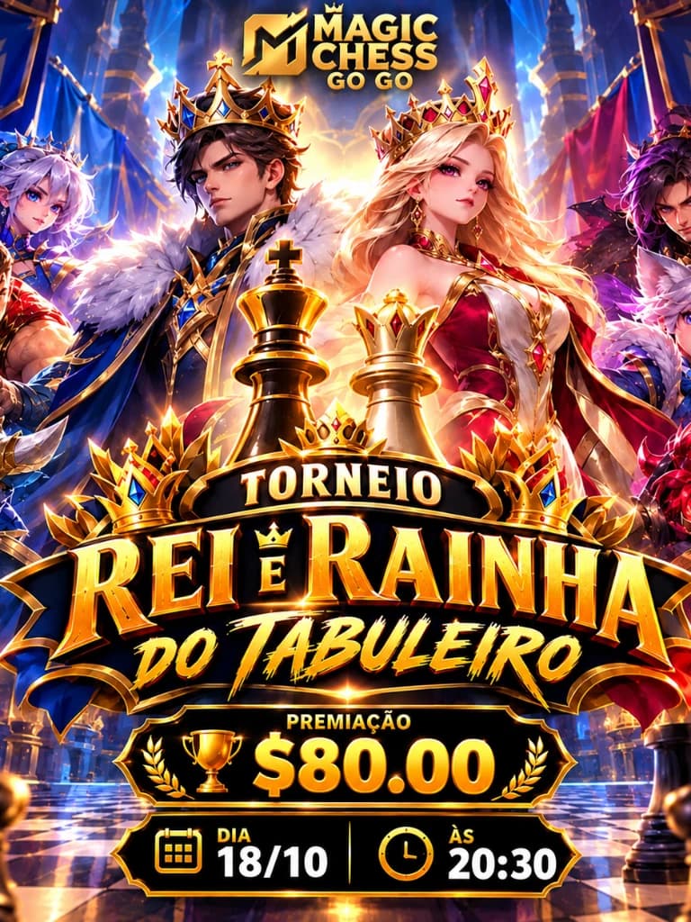 Rei e rainha do tabuleiro