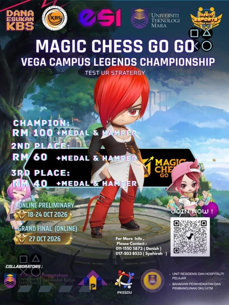 MAGIC CHESS GO GO VEGA CAMPUS LEGENDS CHAMPIONSHIP