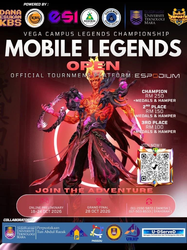 MLBB OPEN TOUR - Vega Campus Legends
