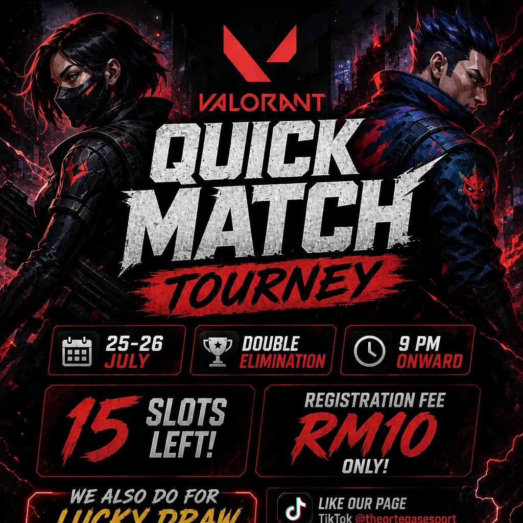 VALORANT QUICK MATCH TOURNEY